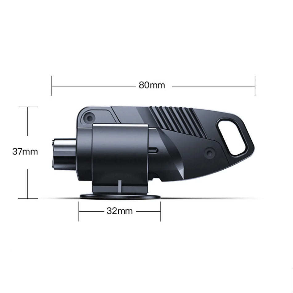 2-in-1-Autosicherheitshammer: Sicherheitsgurtschneider & Fensterbrecher
