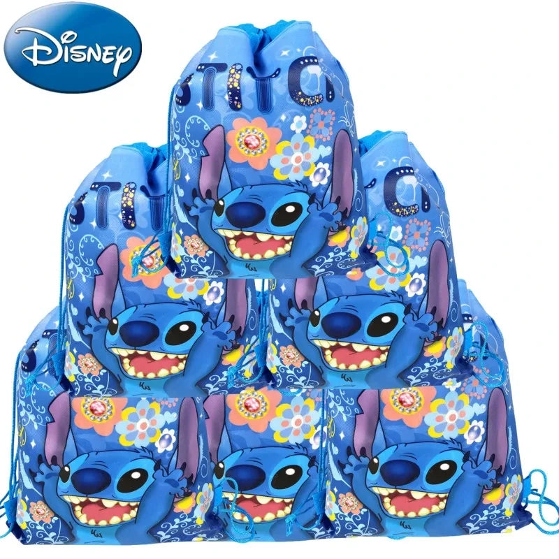 Lilo & Stitch Anime Backpack Drawstring Bag - Cyprus