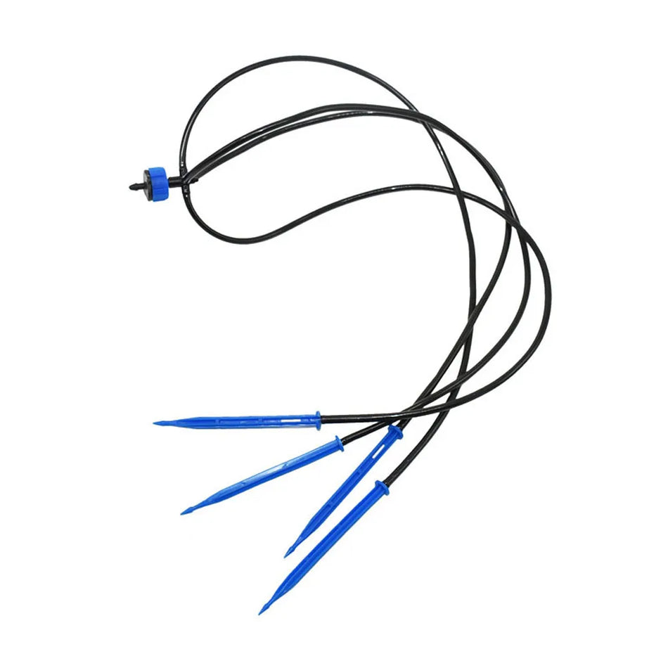 Zwdzjl 4L 8L Tropfbewässerungssystem mit 4-Wege-Pfeil-Drip-Emitter