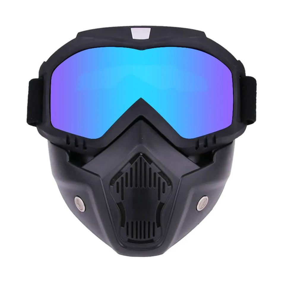 Anlyxi MTB Bike Bike με Windproof Face Mask & Goggles