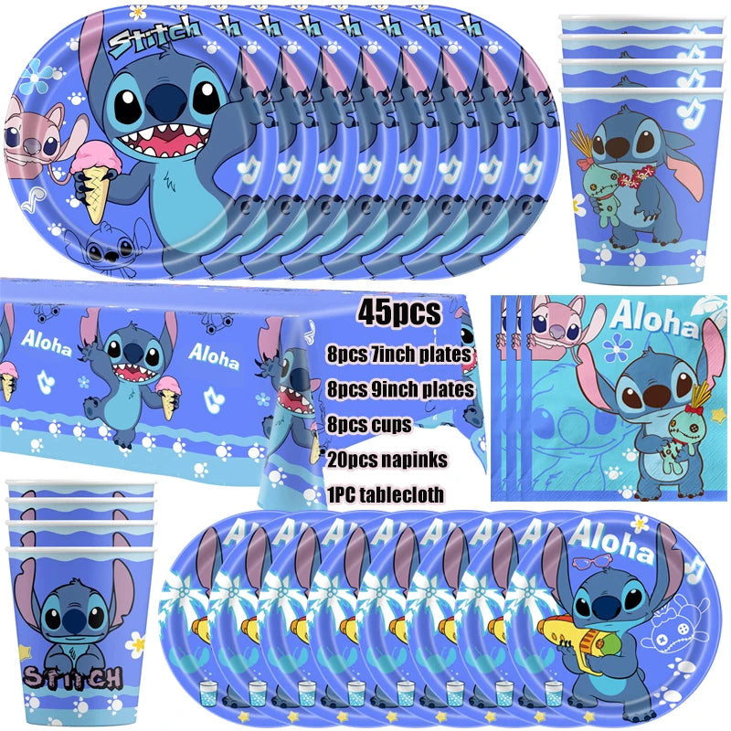 Lilo Stitch Birthday Party Decoration Set - Cyprus