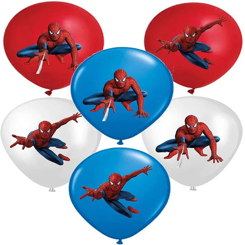 Marvel Spider-Man 12 Inch Latex Balloons Set - Cyprus