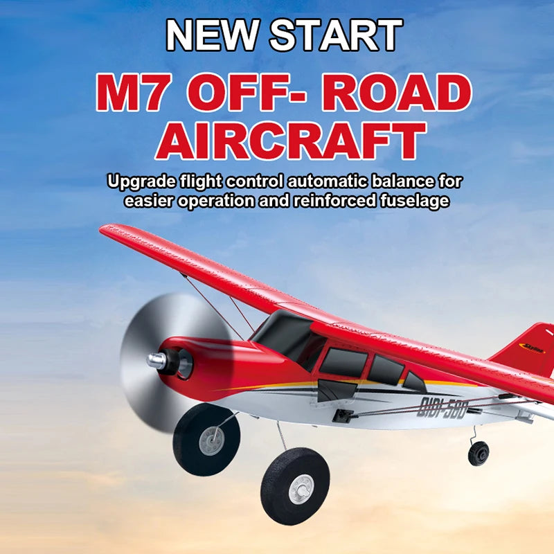 Qidi560 Moore M7 Tout-terrain 4CH Avion RC sans balai pour enfants 