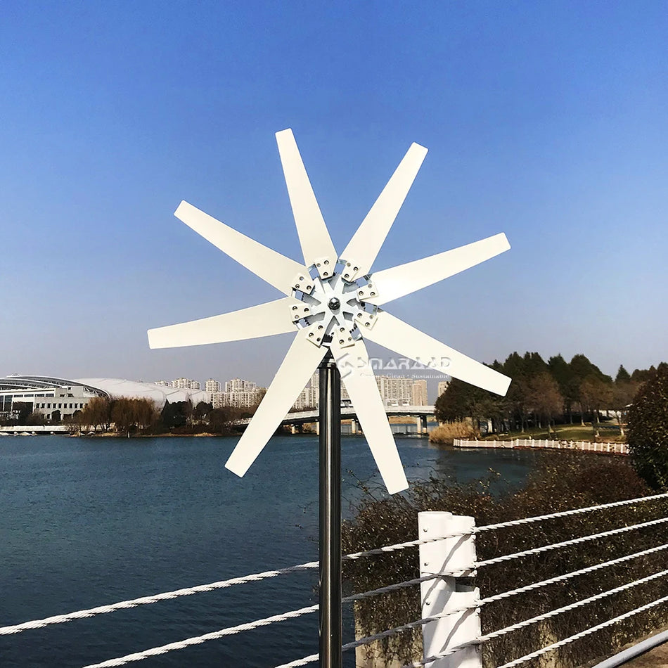 2000W SMARAAD Horizontal Axis Wind Turbine Generator for Home Use