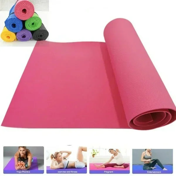 4mm Non -Slip Eva Yoga Matte - 173 cm x 61 cm Fitnessmatte