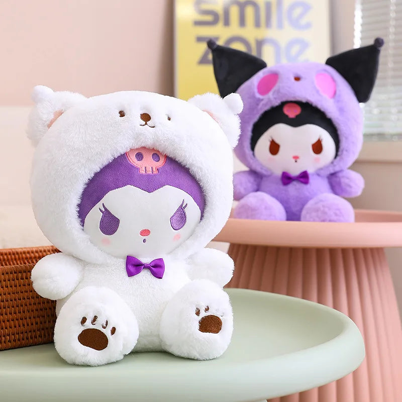 Παιχνίδι Sanrio Kuromi Plush - Kawaii Διακόσμηση Δωμάτιο & Αξεσουάρ αυτοκινήτων