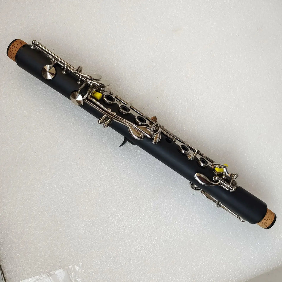 High-Grade Eb 11-Key Nickel-Plated Clarinet Set with Case 🎶