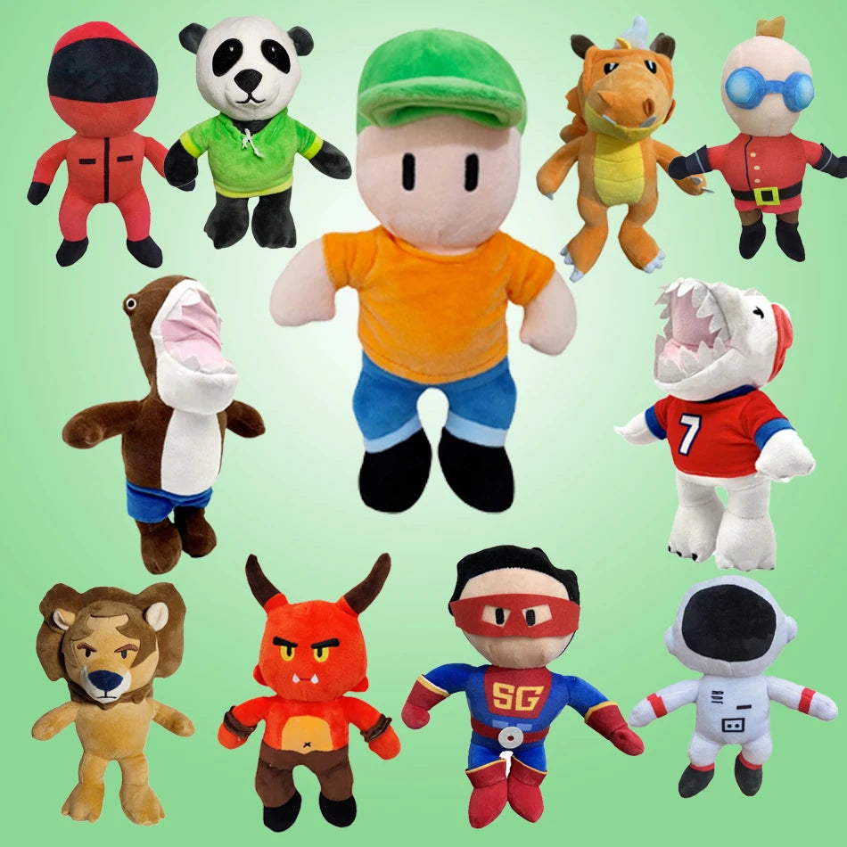 30 εκατοστά Stumble Guys PLUSH TOY - Kawaii Anime Soft Doll - Κύπρο