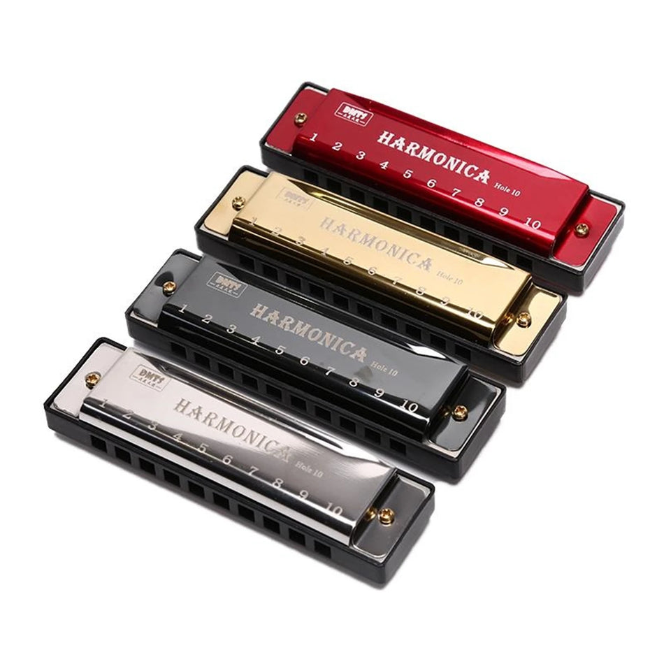 Miwayer 10-Hole Professional Harmonica in Key of C