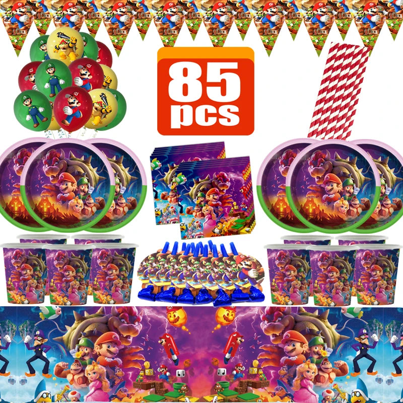 Super Mario Birthday Party Decoration Set - Cyprus