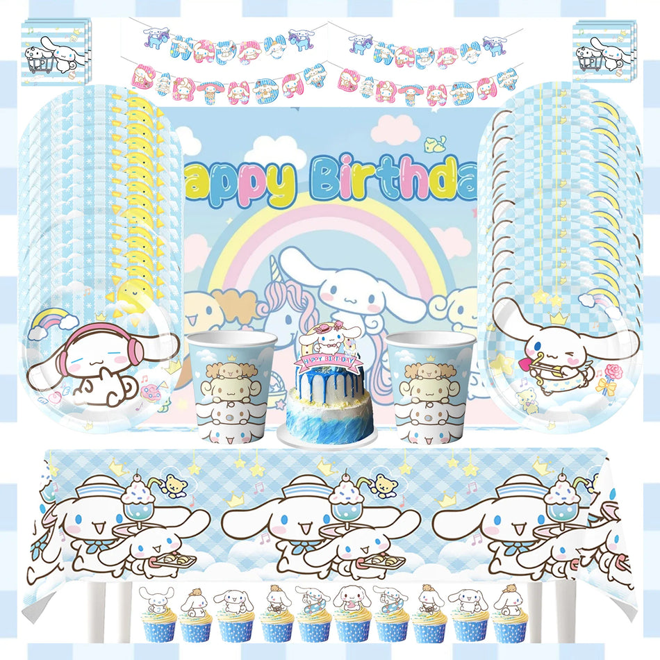 Cinnamoroll Birthday Party Decoration Supplies - Cyprus