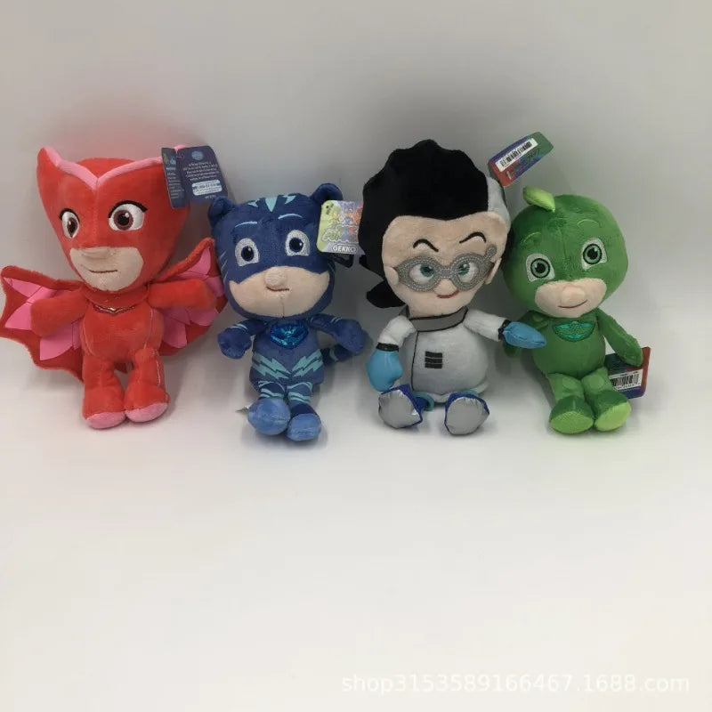 PJ Mask Peluş Figürleri - Çocuklar İçin Klasik Karakter Oyuncaklar - Kıbrıs