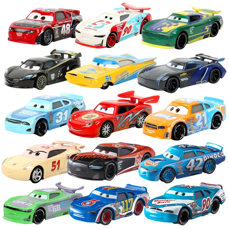 Pixar Cars 3 Lightning McQueen & Racing Family Diecast Model - Cyprus