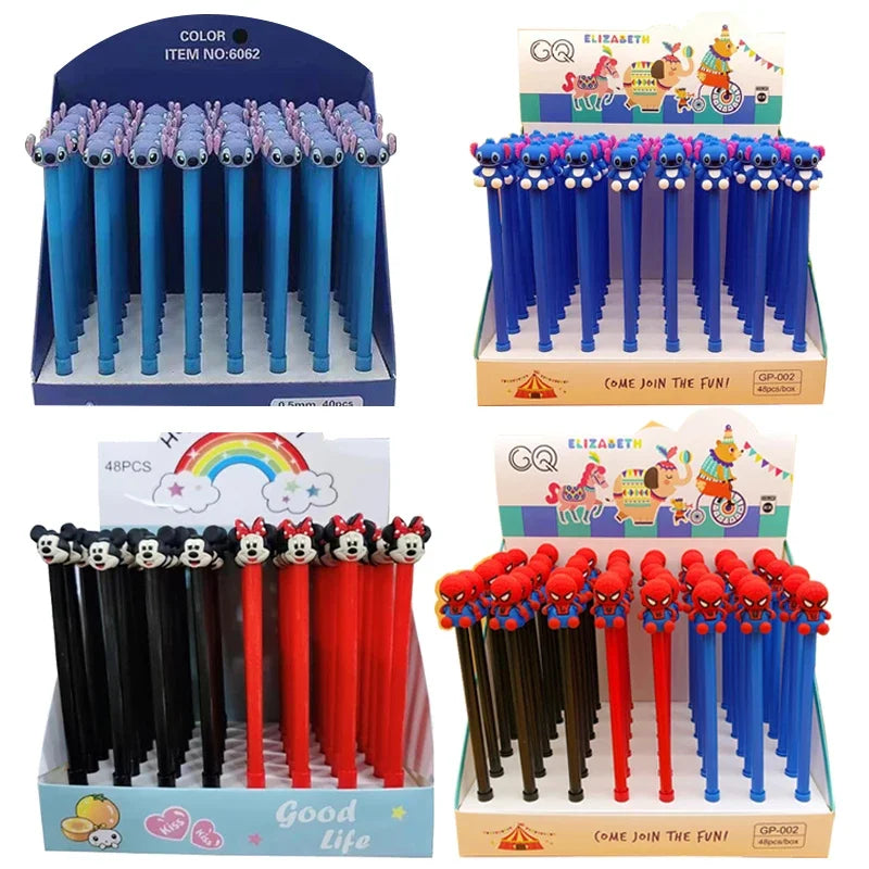 Lilo Stitch Gel Stifte süße Mickey Minnie Signature Neutral Pen Roller Ball Stift - Zypern