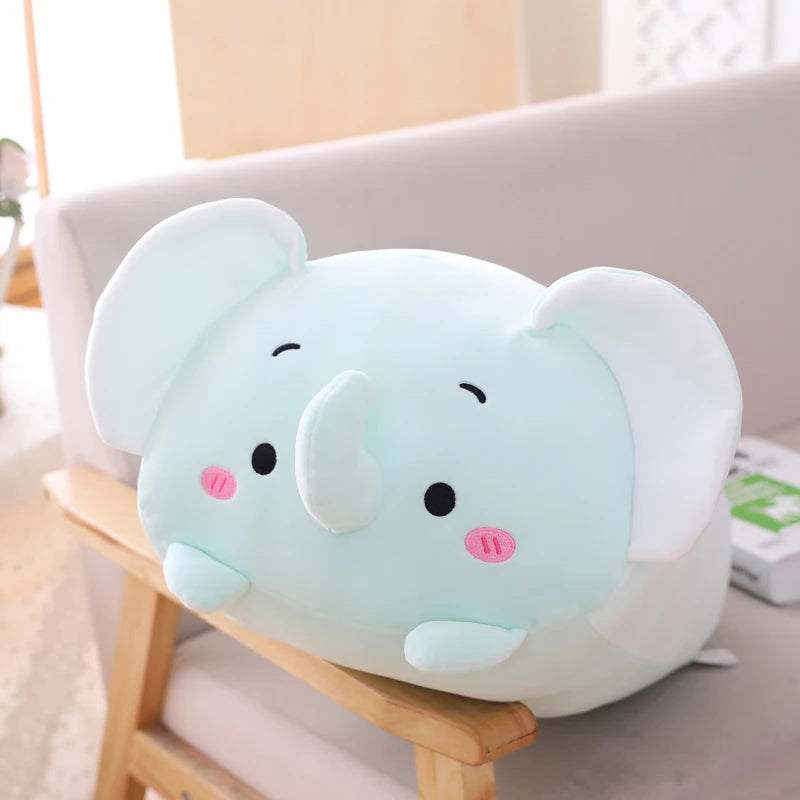 Oreillers d'animaux en peluche kawaii - 9 styles de jouets en peluche doux