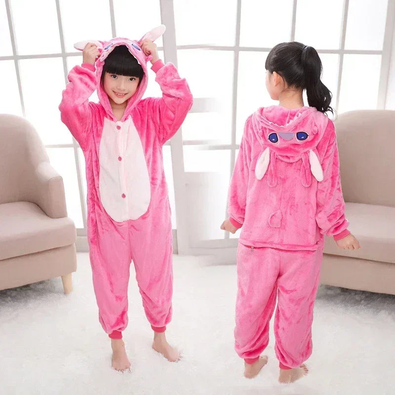 Lilo & Stitch Plush Kigurumi Onesie for Kids - Cyprus