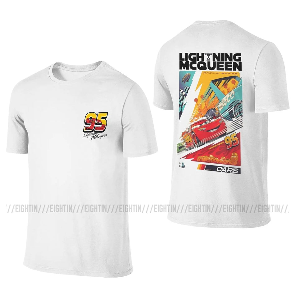 Lightning McQueen Cars 95 Casual Cotton T -Shirt für Männer - Zypern