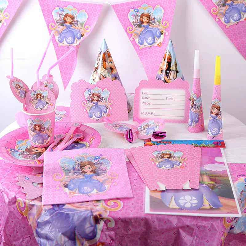 Princess Sofia Party Supplies Set - Cyprus