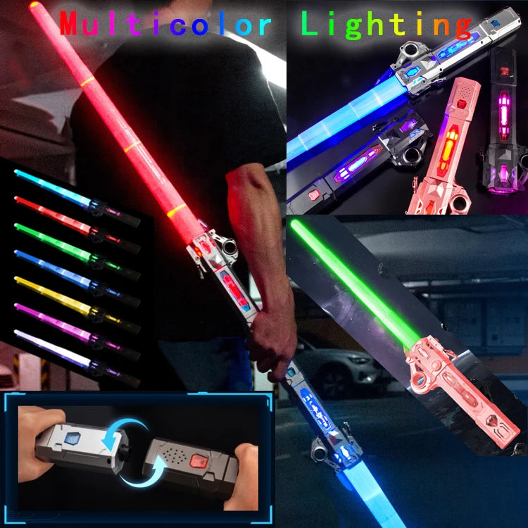 Telescopic Luminous Laser Sword for Kids