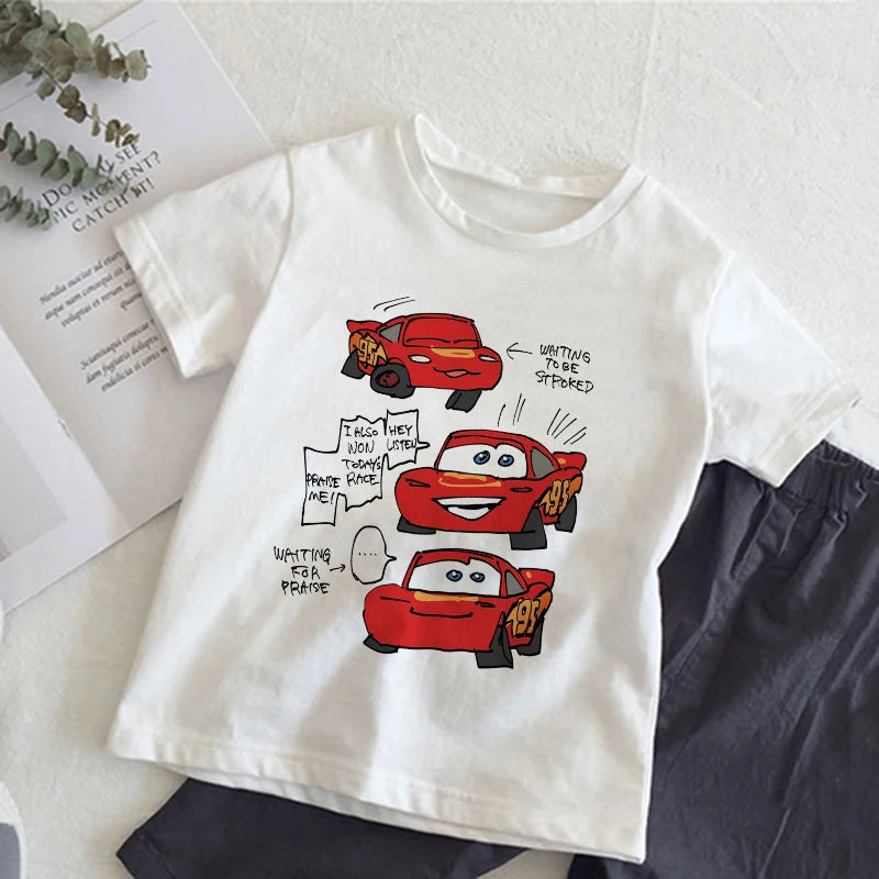 Cars Lightning McQueen T-Shirt for Kids - Cyprus