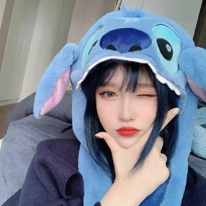 Disney Stitch Plush Winter Hat for Girls and Children - Cyprus