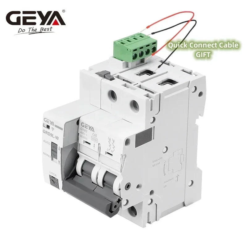 Geya Smart WiFi MCB Auto Circuit Breaker Recloser 2P 16A-63A