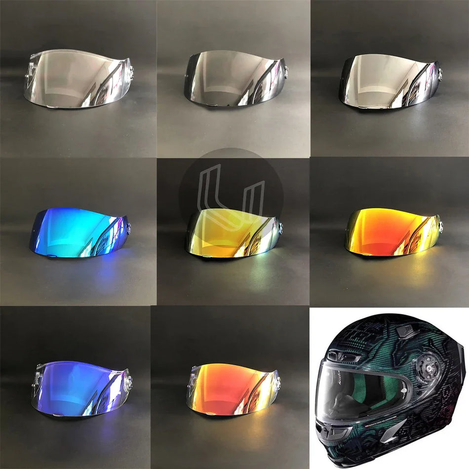 X-803 RS Helmet Visor lens Motorcycle Full Face Helmet Visor Lens Replacement Plating Lens For X-lite X-803 X-803RS UCX802