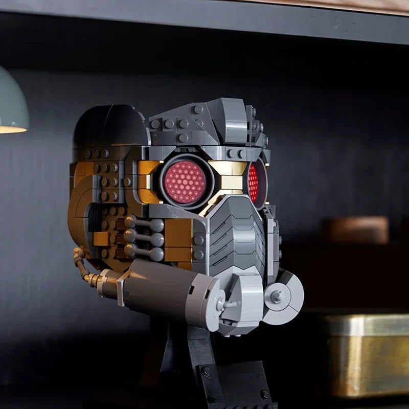 Star-Lord Helmet Building Blocks Toy for Ages 14+