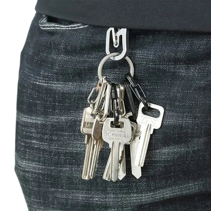 Клипы D -Ring Key Carabiner Clips - набор из 10, 20 или 30 🗝️