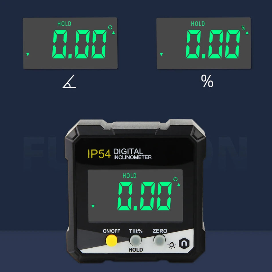 Keyuesr 360° Digital Inclinometer & Protractor