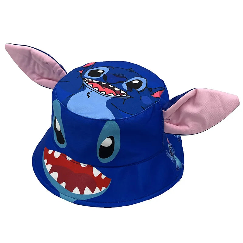 Stitch Cartoon Fisherman Hat with Big Ears for Kids - Cyprus