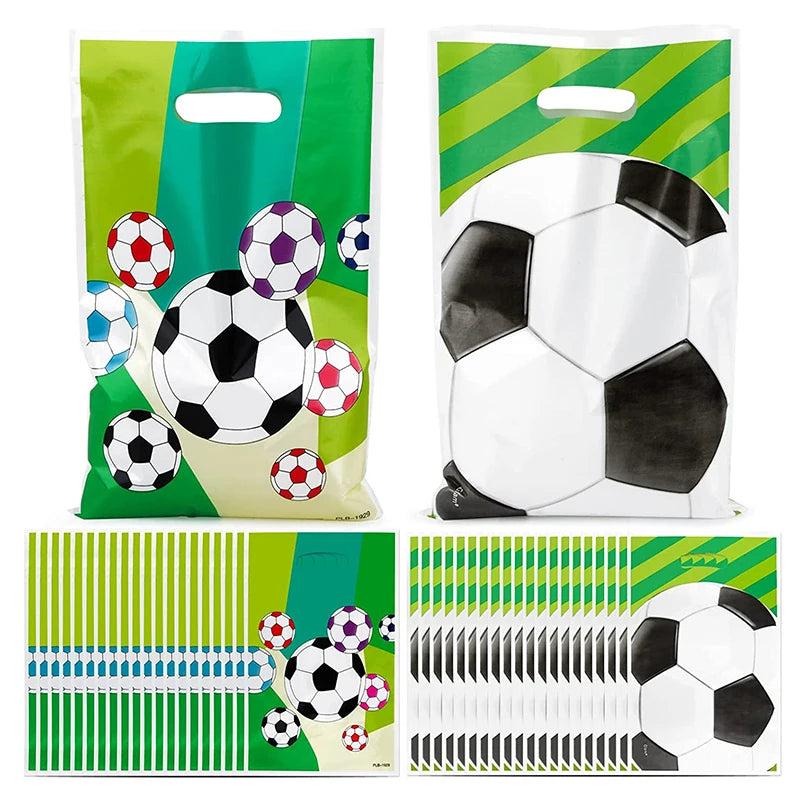 TAKARA TOMY 10pcs Soccer Gift Bags - Football Party Supplies - Cyprus