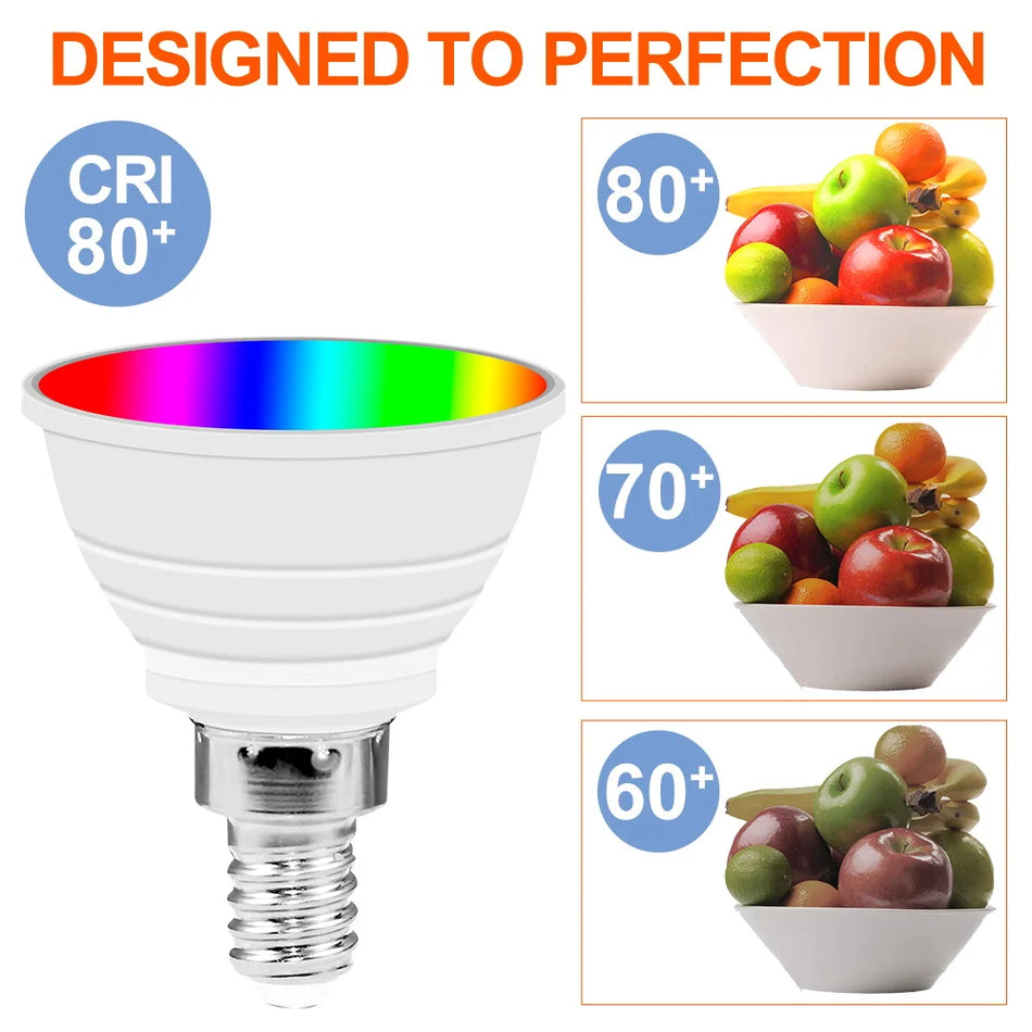 CanLing RGB Spotlight LED Bulb with Smart Control for Home Decor 🌈