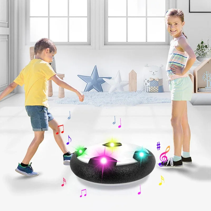 Hover Soccer Ball with LED Lights - Interactive Indoor Outdoor Sports Toy for Kids