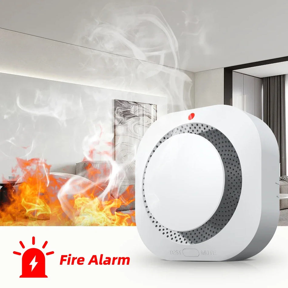 PA-441 Wireless Smoke Detector Fire Alarm - Reliable Fire Safety Solution