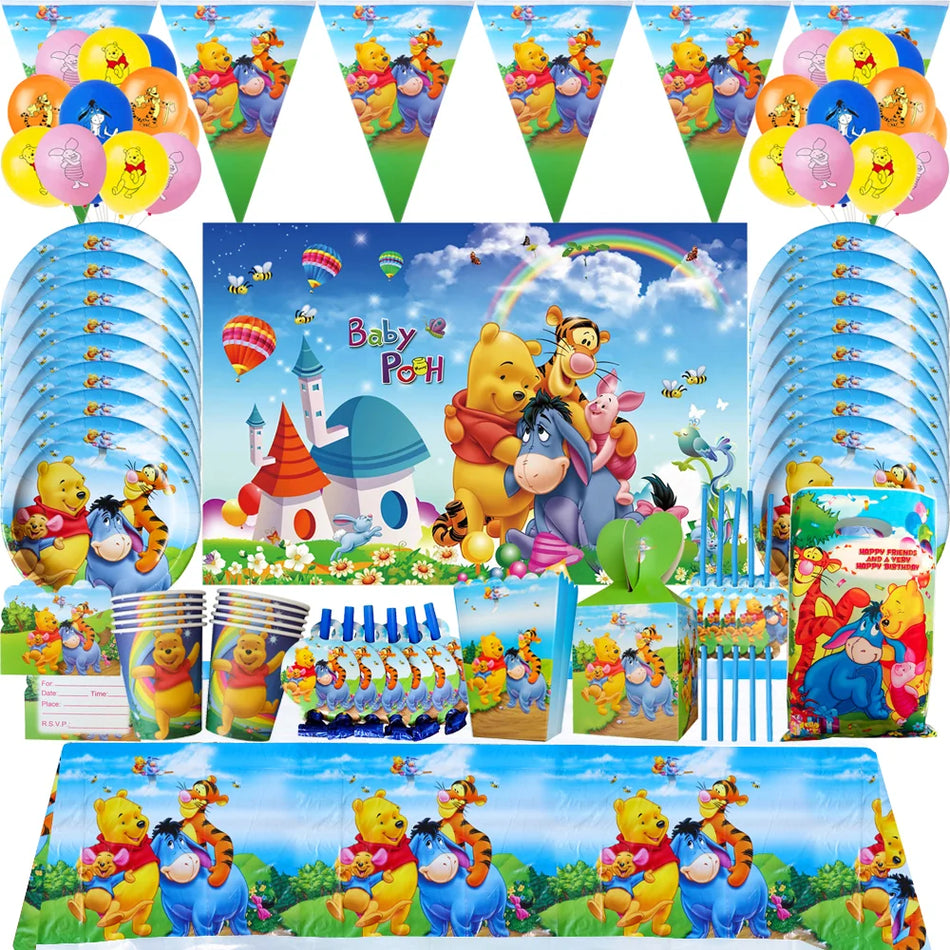 Winnie the Pooh Birthday Party Decoration Supplies