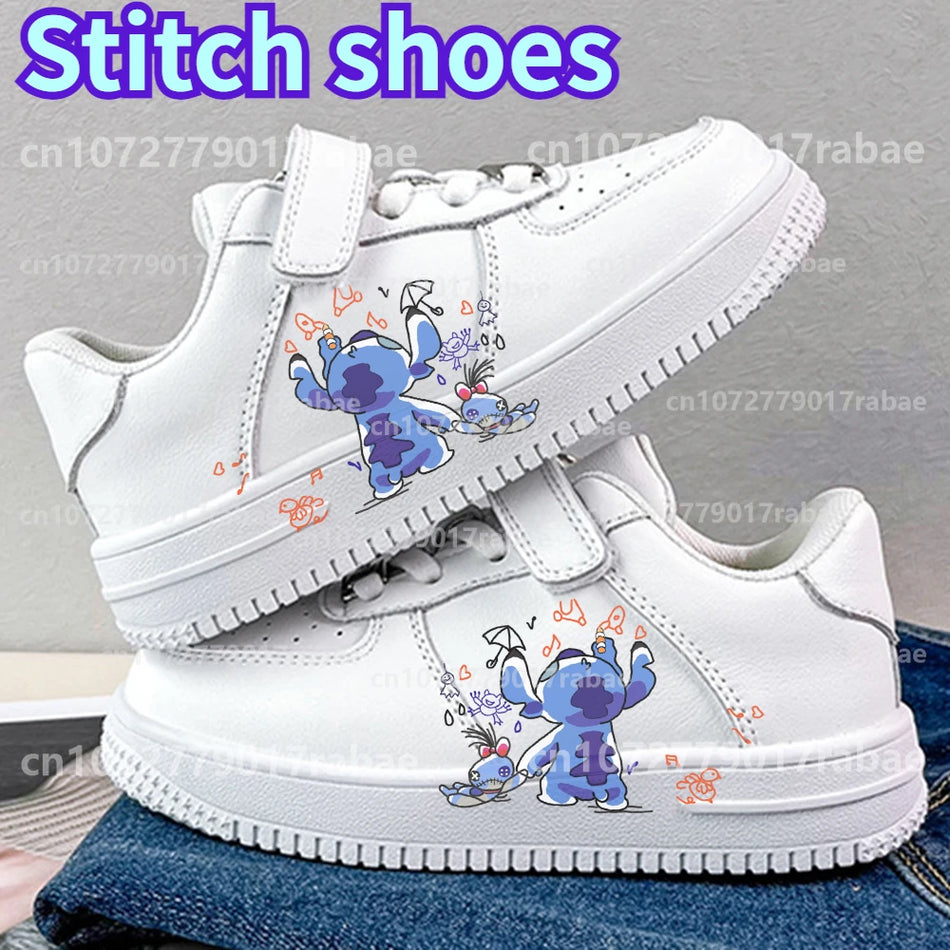 Stitch Παπούτσια παπούτσια για παιδιά μαθητές casual μπάσκετ παπούτσια παιδικά πάνινα παπούτσια κορίτσια αγόρια που τρέχουν μόδα σπορ παπούτσια δώρο