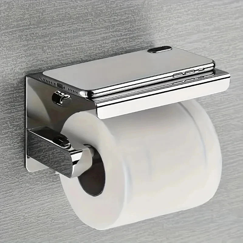 Stainless Steel Wall Mount Toilet Roll Holder