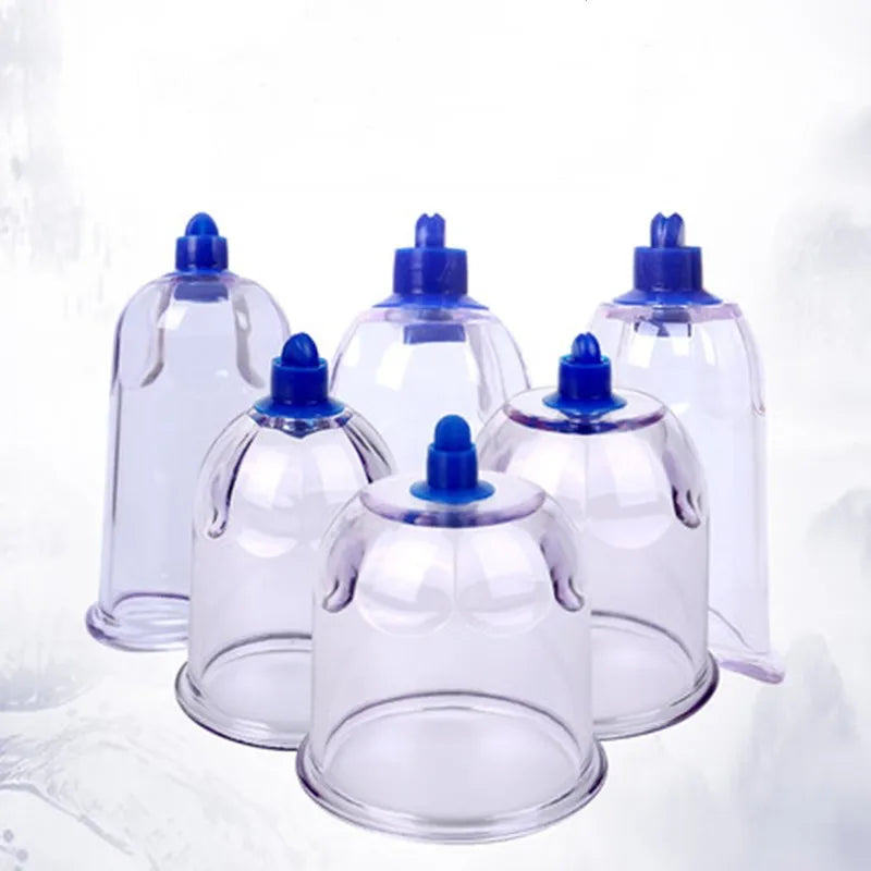 1pcs Blood-purging Blood-letting Canister Vacuum Cupping Device Household Air-pumping Gas Tank Xintian Blood Silting Cupping Cup