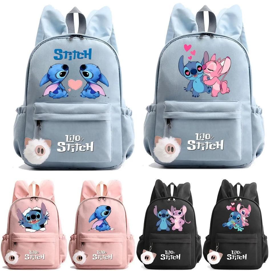 Charming Lilo & Stitch Backpack for Kids Gift - Cyprus