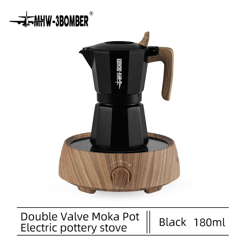 Fuego MHW-3Bomber 100 ml Espresso en acier inoxydable et fabricant de thé