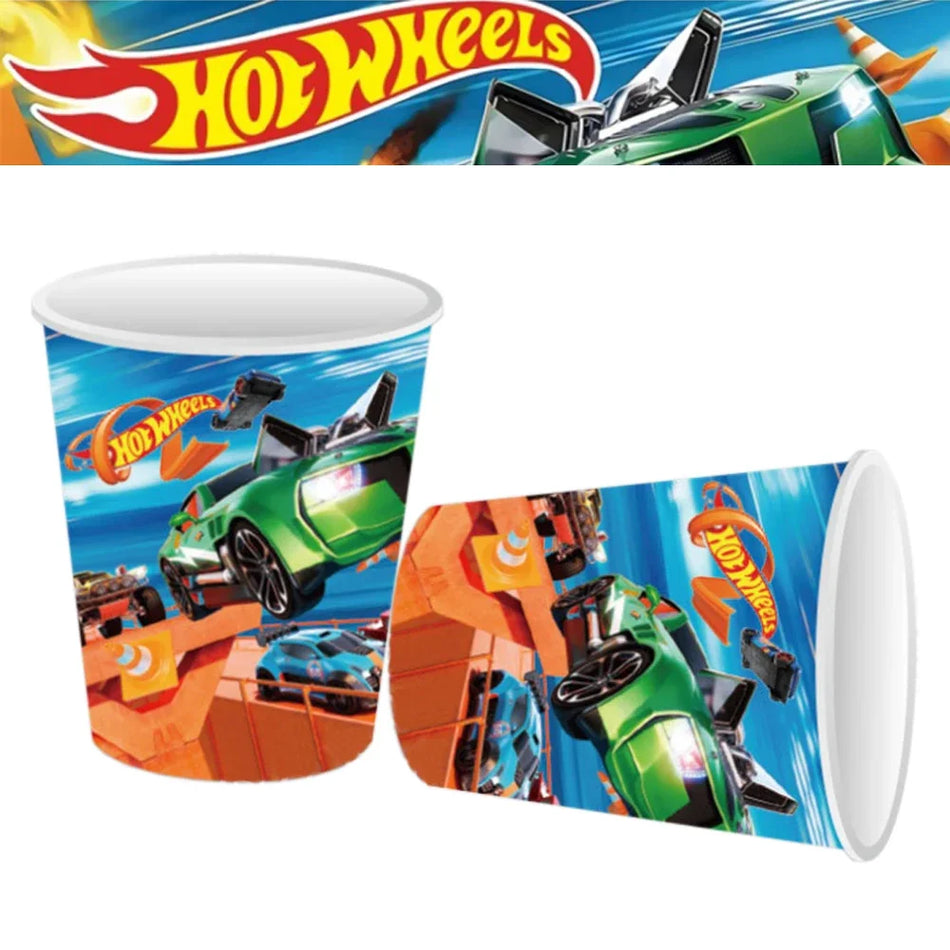 🔵 Disney Hot Wheels Birthday Party Decoration Racing Car Supplies - Cyprus