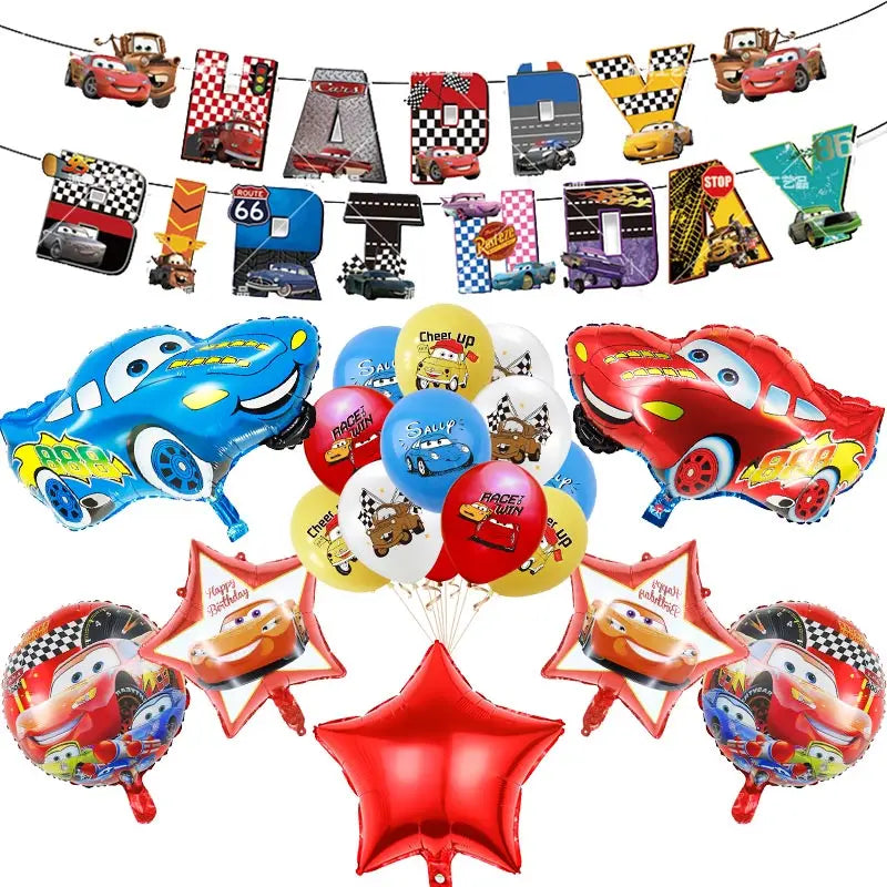 Lightning McQueen Disney Pixar Birthday Party Decoration Set - Cyprus