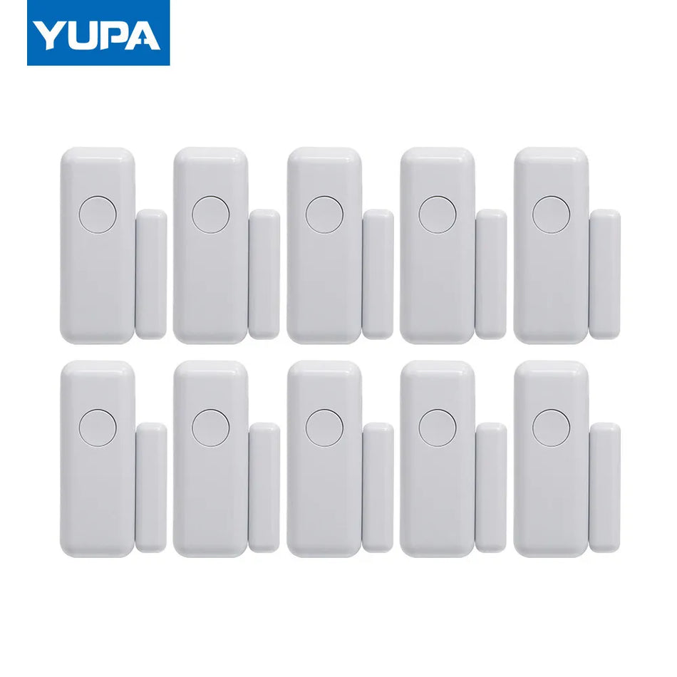 YUPA 433MHz Wireless Fenstertürmagnet Alarmsensor-Tür Detektor für Smart Home Security System Security Protection умный дом м