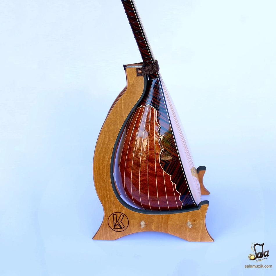 Handike Turkish Badlama Saz Stand Wooden - Kos -206