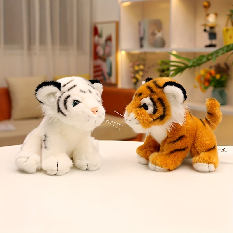 Entzückendes Kawaii Tiger Plüschspielzeug - weiches Polyester -gefülltes Tier für alle Altersgruppen, 5,5 Zoll