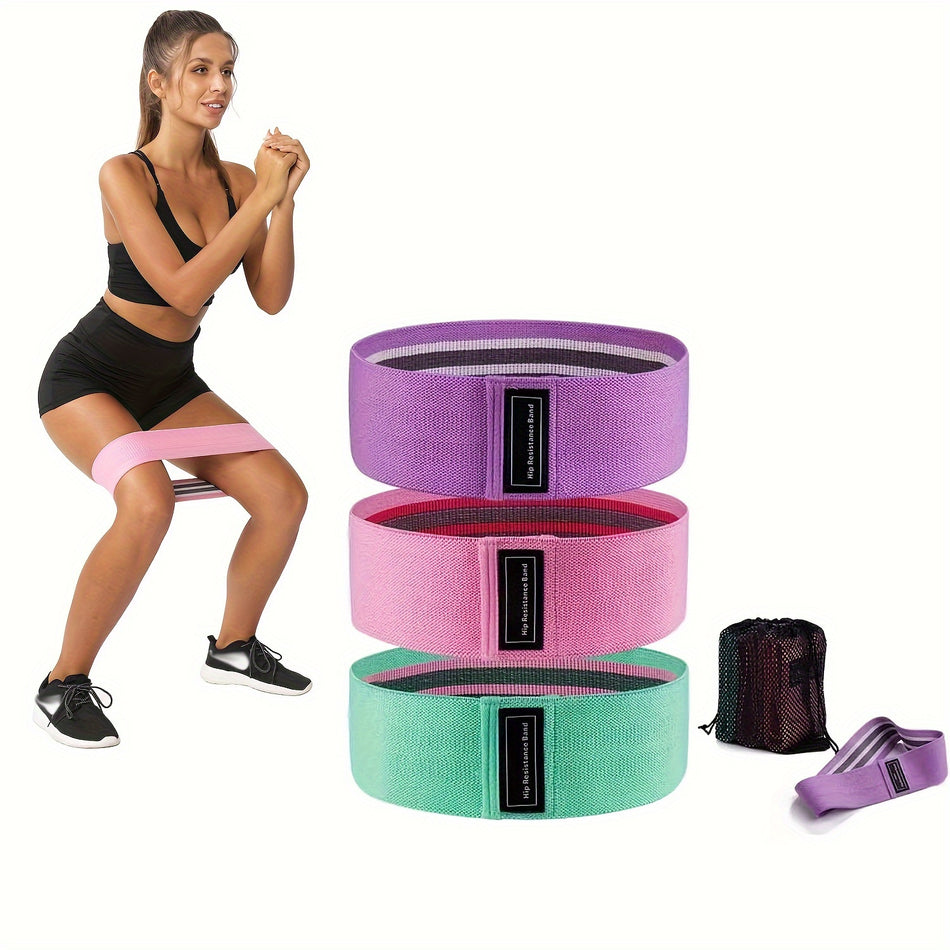 Cyprus Resistance Fabric Bands: Full Body Workout Set