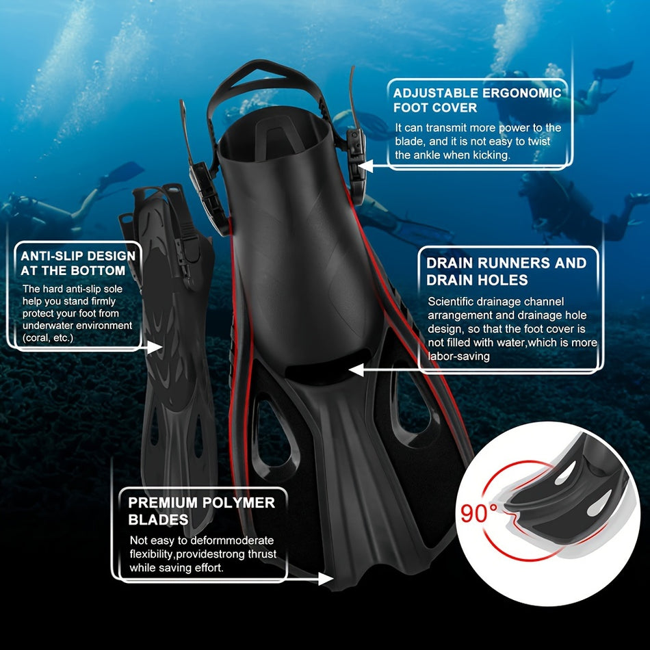 Professional Scuba Diving Fins for Cyprus Adventures