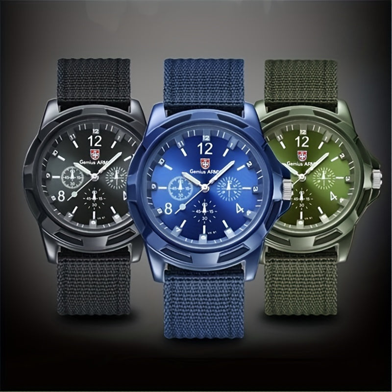 Toop Military Sports Men's Watch mit Nylonriemen - Zypern