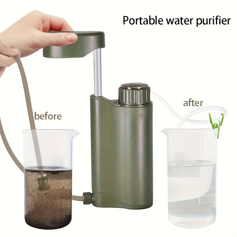 Ultra-Precision Portable Water Purifier for Outdoor Adventures